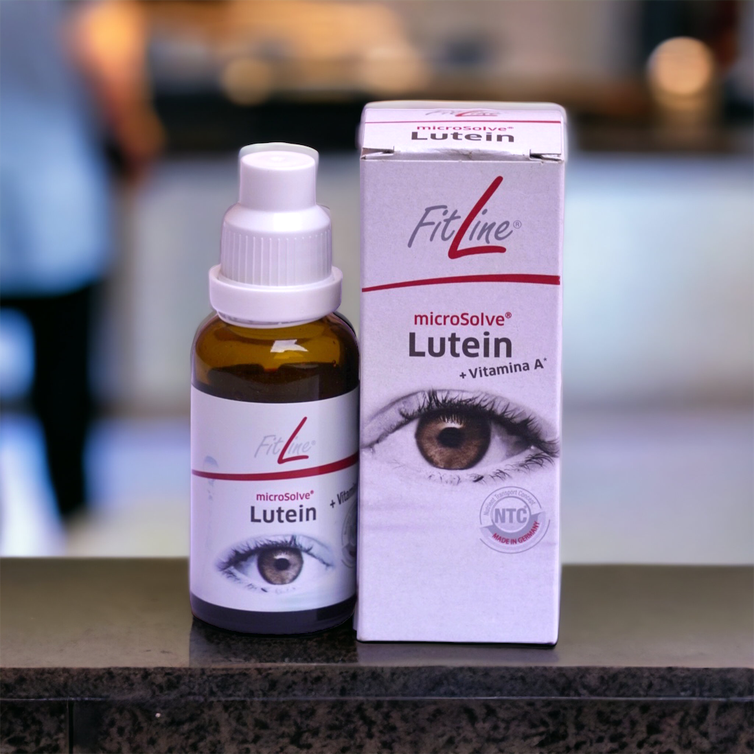 luteina fitline, pm international, lutein para la vista, fatiga visual, vista cansada, antioxidante vitamina A natural, nutricion celular, natural cells care