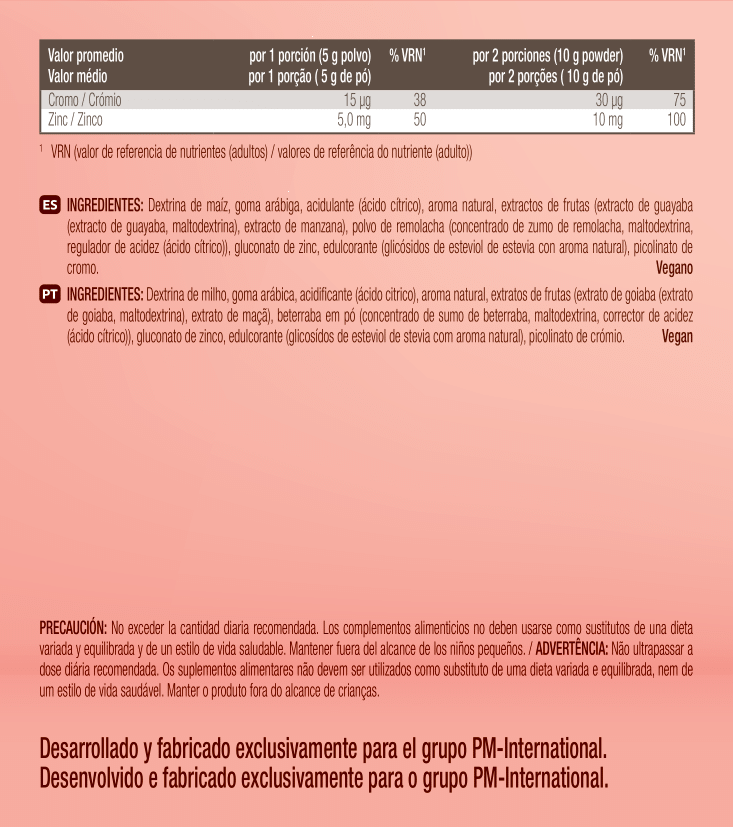 ingredientes c-balance fitline