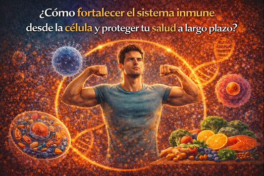 ¿Cómo fortalecer el sistema inmune desde la célula y proteger tu salud a largo plazo?
