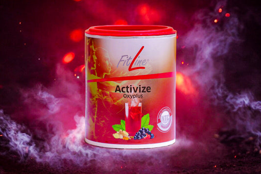 activize oxyplus fitline pm international, vitaminas del grupo g, extracto de guaraná, energia celular, oxigenación y pre entreno