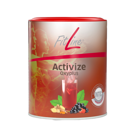 Fitline Activize Oxyplus Suplemento de Energía con Vitaminas, Antioxidantes, Grosella y Guarana