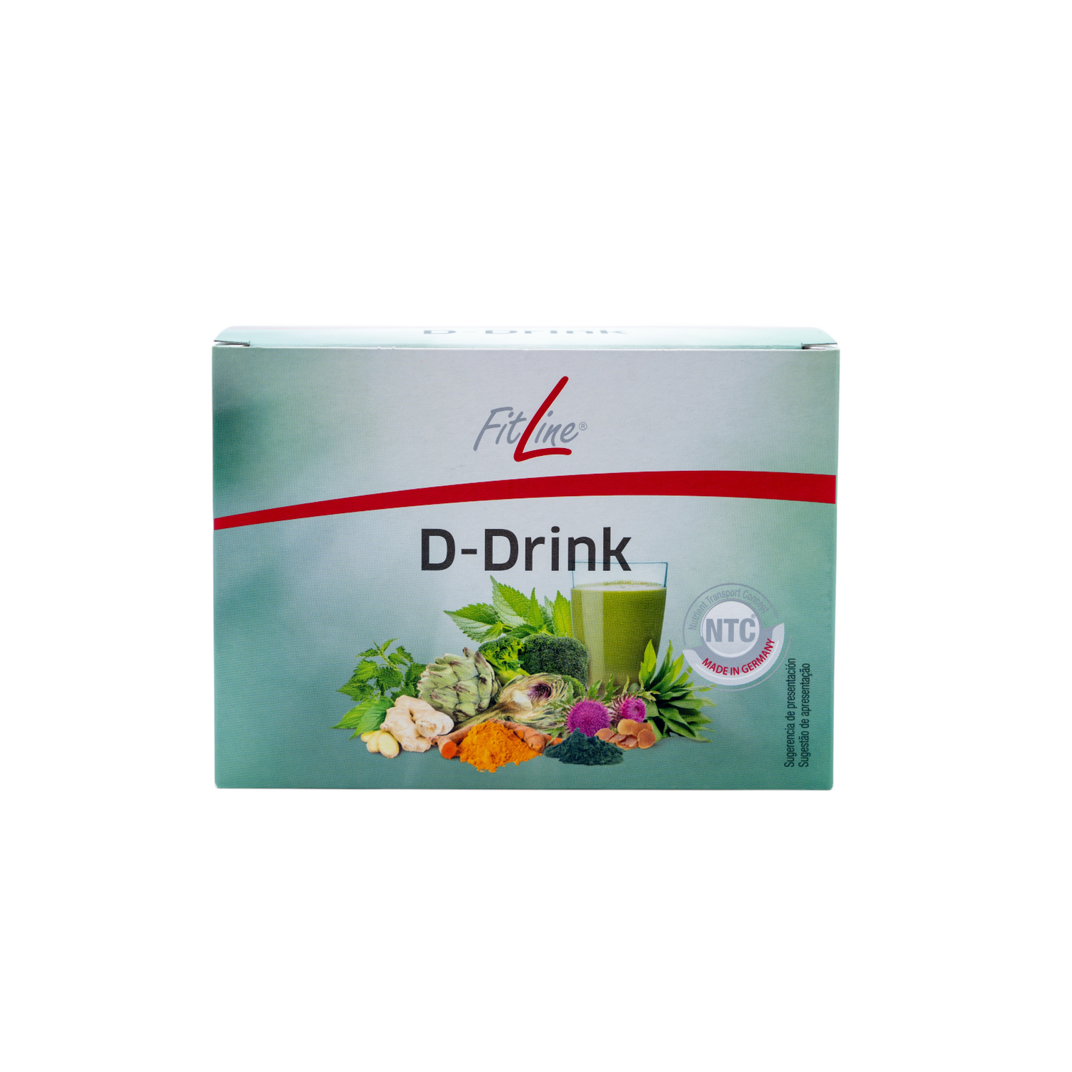 Detox drink sabor manzana mejorado la formula fitline nutricion celular depurativo d-drink