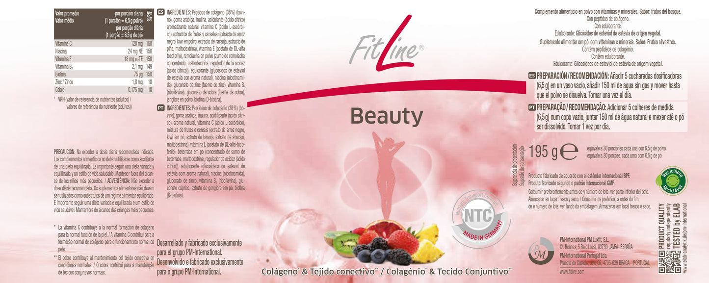 etiqueta ingredientes y modo de uso beauty