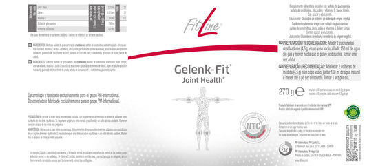 Fitline Joint Health Set Gelenk Fit y Active Gel Articulaciones y Huesos