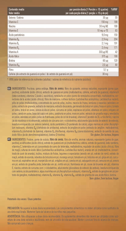 Fitline Optimal Set 50+ Powercocktail + Restorate Citrus + Generatión +50, Vitaminas, Minerales y Acidos Grasos