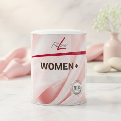 ingredientes naturales fitline de women plus + polvo rosa