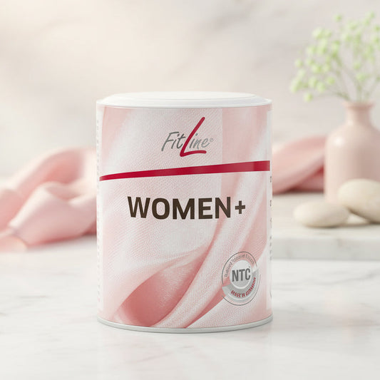 ingredientes naturales fitline de women plus + polvo rosa