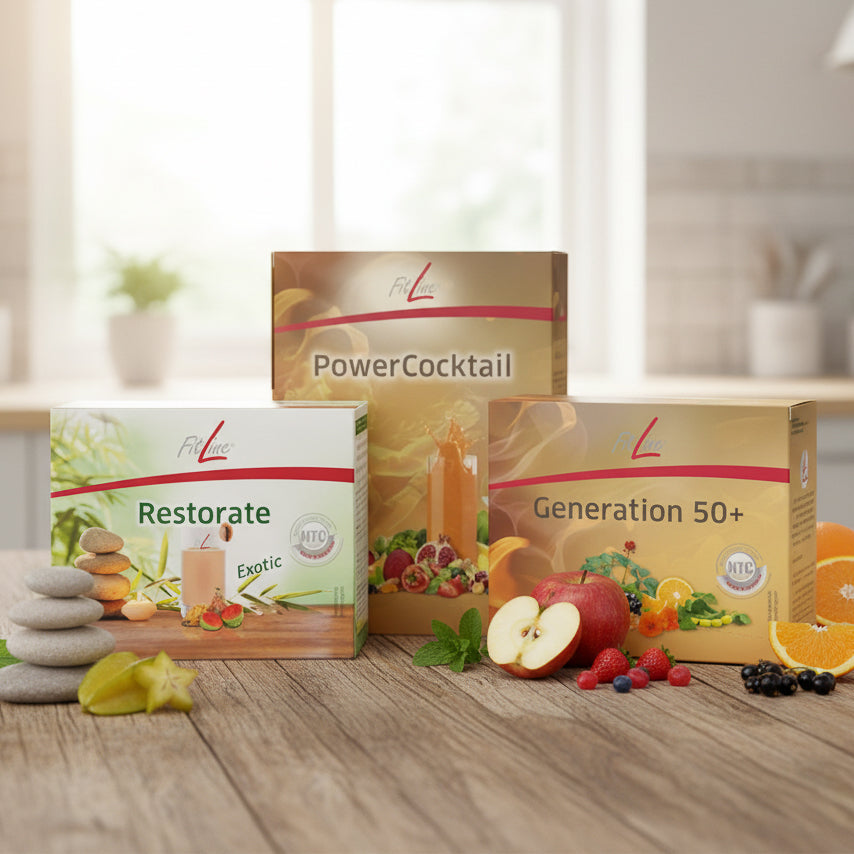Set de nutrientes de vitaminas y minerales para personas maypres de 50 años