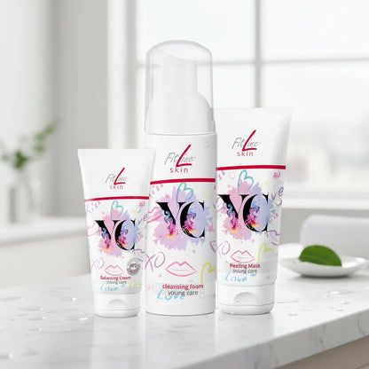 set de cremas para el cuidado de la piel especialmente en jovenes