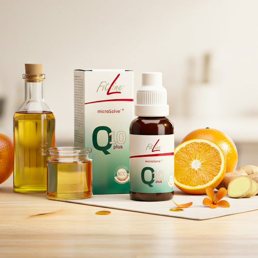 suplemento liquido natural de co enzima q10 para mejorar la proteccion celular y su metabolismo