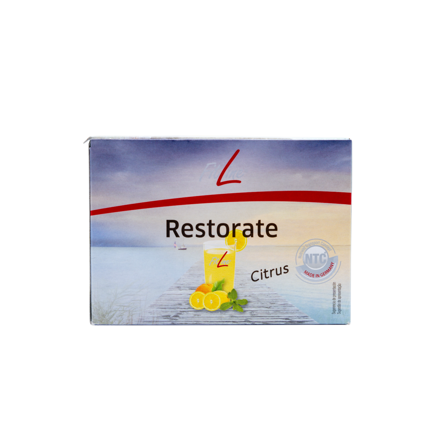 Restorate Citrus Fitline minerales sabor limon pm international ntc.