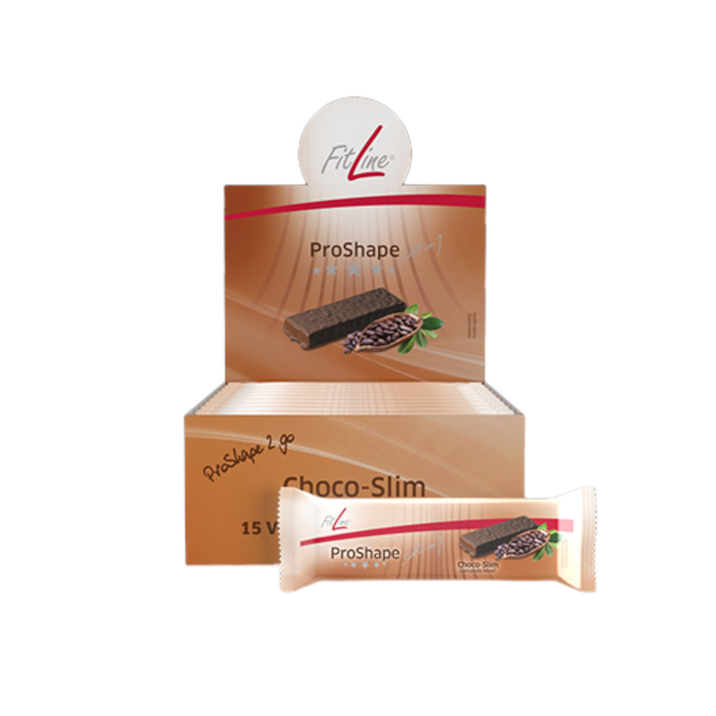 Barritas Proshape 2 go Fitline Choco Slim