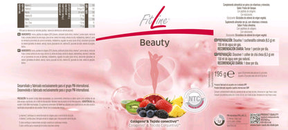 Etiqueta beauty fitline