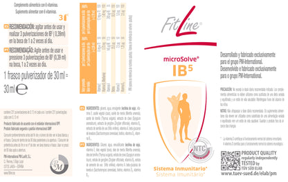 Etiqueta ib5 fitline
