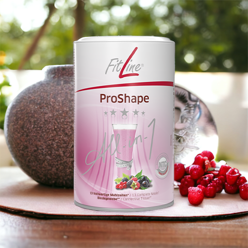 Batidos nutritivos sustituyentes de comida para adelgazar o engordar, sabor a frutos del bosque