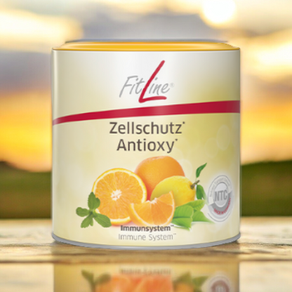 Antioxidante vitamina C  con polifenoles, radicales libres, para fortalecer desfensas del sistema inmunologico.